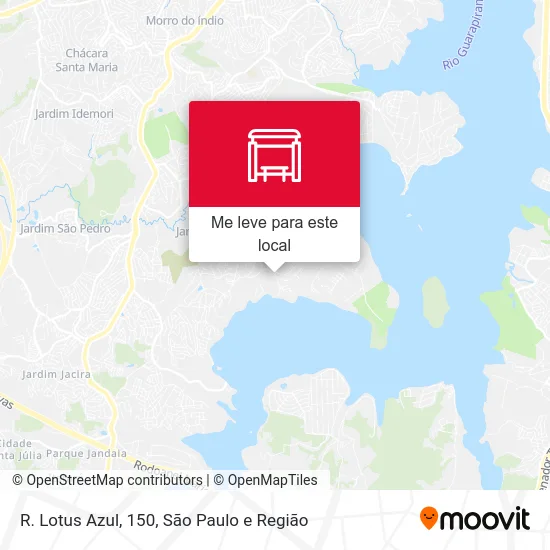 R. Lotus Azul, 150 mapa