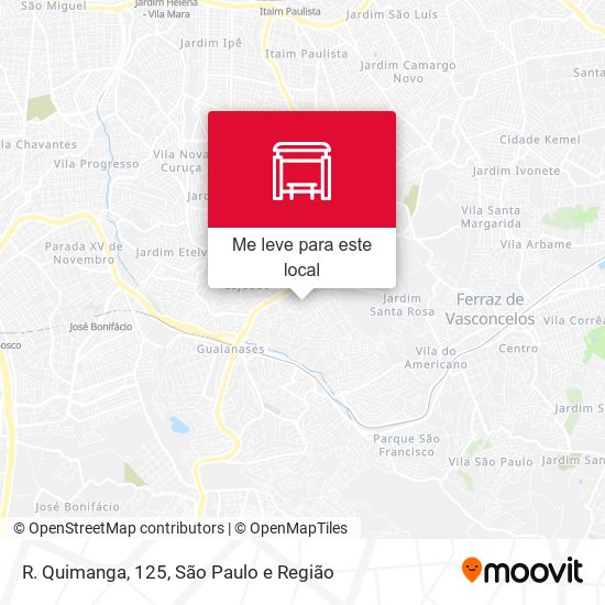 R. Quimanga, 125 mapa