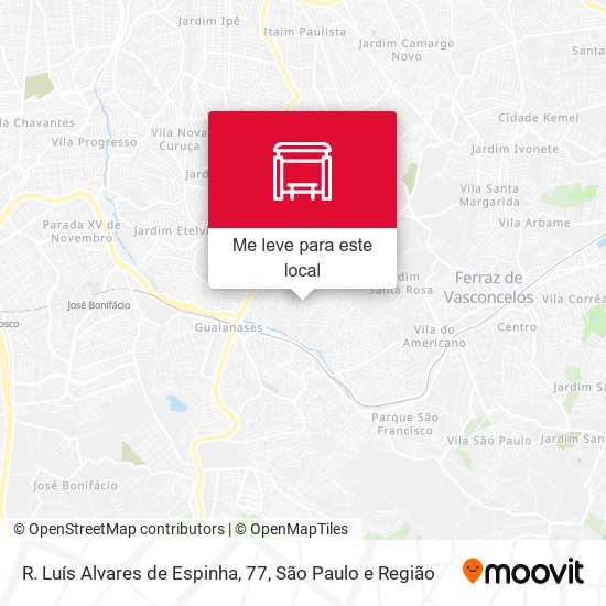 R. Luís Alvares de Espinha, 77 mapa