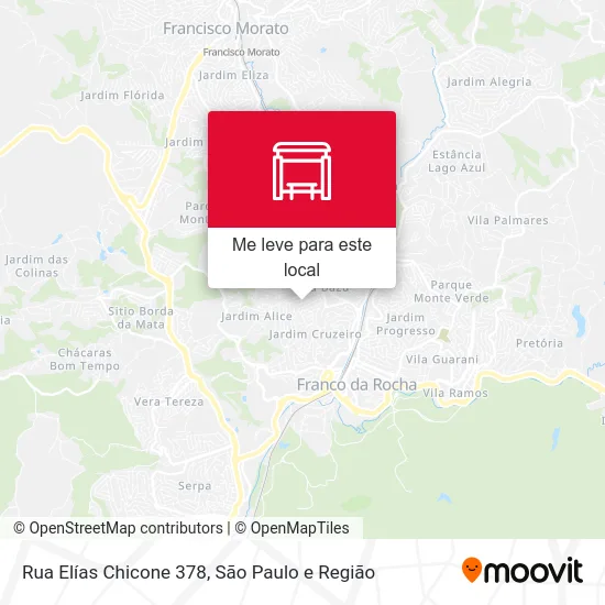 Rua Elías Chicone 378 mapa