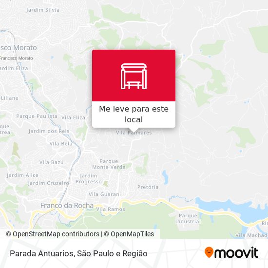 Parada Antuarios mapa