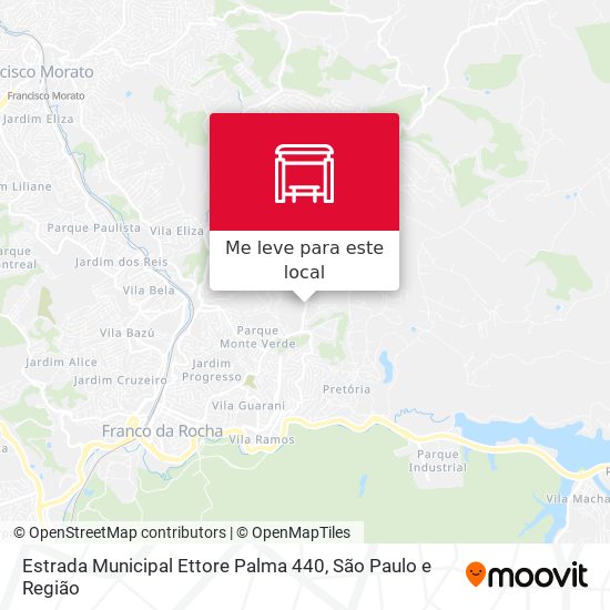 Estrada Municipal Ettore Palma 440 mapa