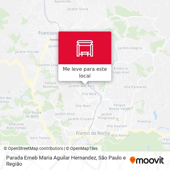Parada Emeb Maria Aguilar Hernandez mapa