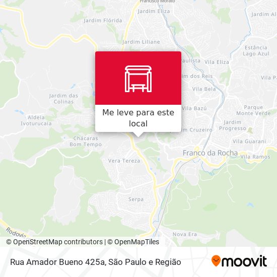 Rua Amador Bueno 425a mapa