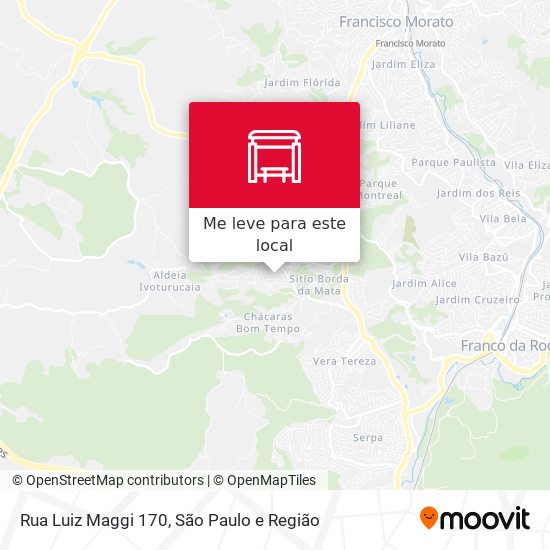 Rua Luiz Maggi 170 mapa