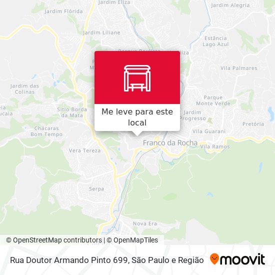 Rua Doutor Armando Pinto 699 mapa