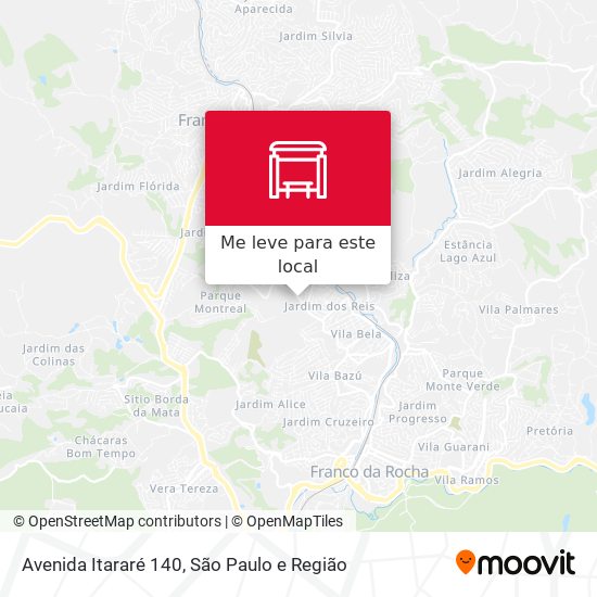 Avenida Itararé 140 mapa