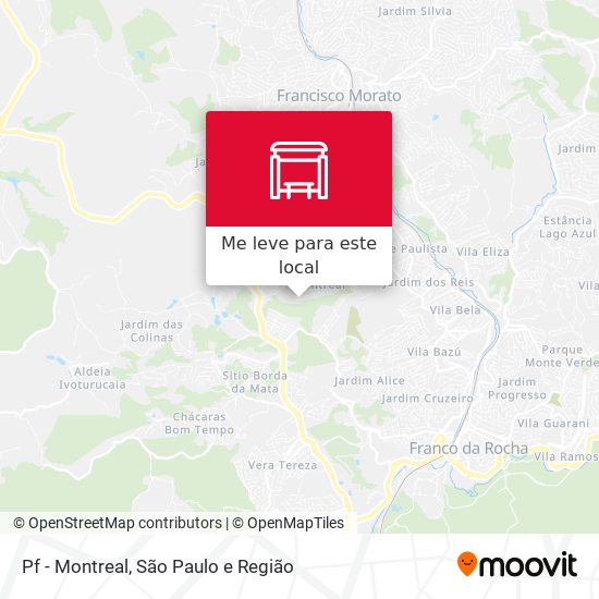 Pf - Montreal mapa