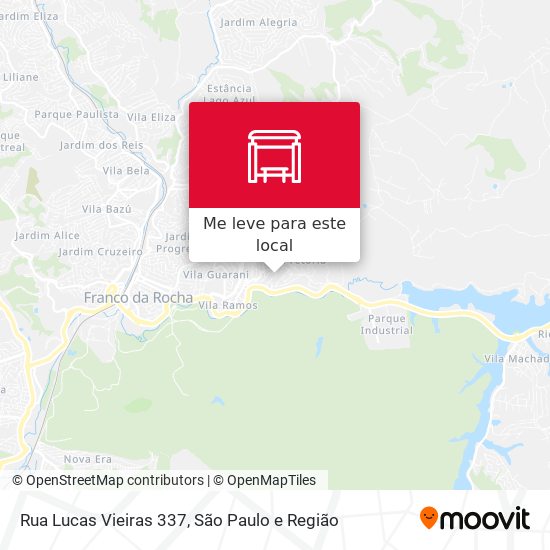 Rua Lucas Vieiras 337 mapa