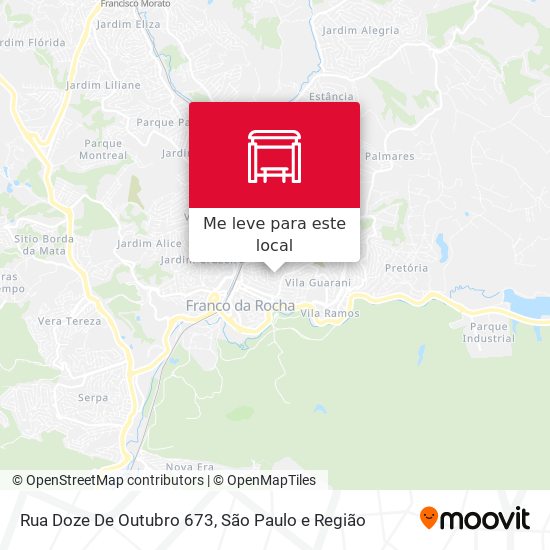 Rua Doze De Outubro 673 mapa