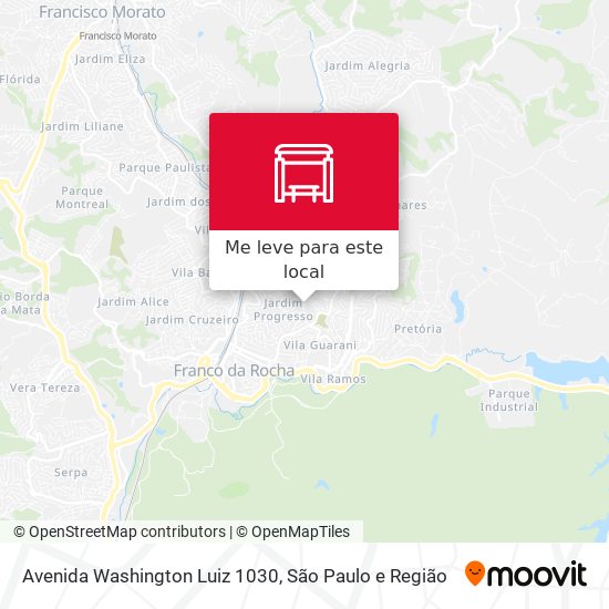 Avenida Washington Luiz 1030 mapa
