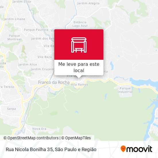 Rua Nícola Bonilha 35 mapa