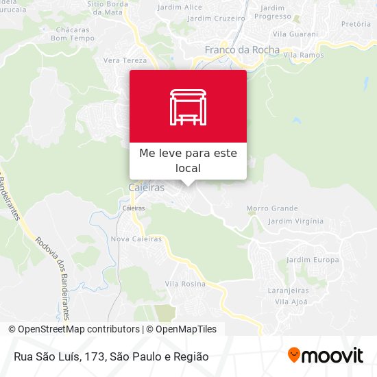 Rua São Luís, 173 mapa