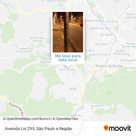 Avenida Lis 295 mapa