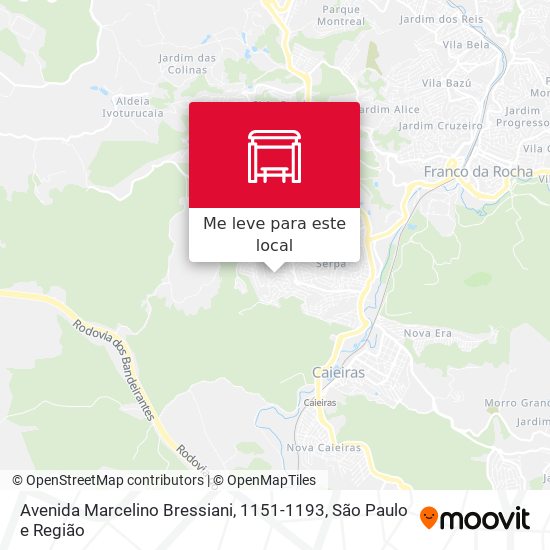 Avenida Marcelino Bressiani, 1151-1193 mapa