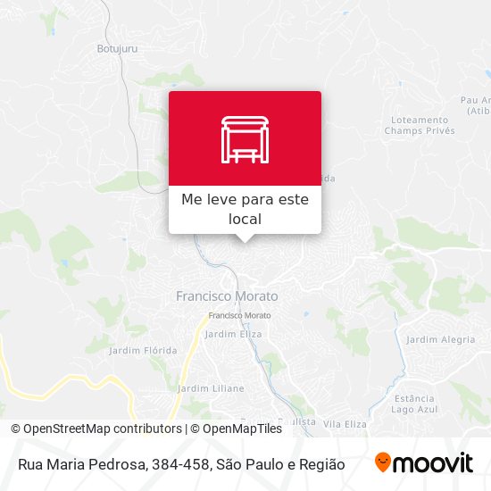 Rua Maria Pedrosa, 384-458 mapa