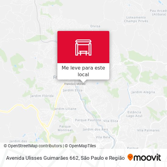 Avenida Ulisses Guimarães 662 mapa