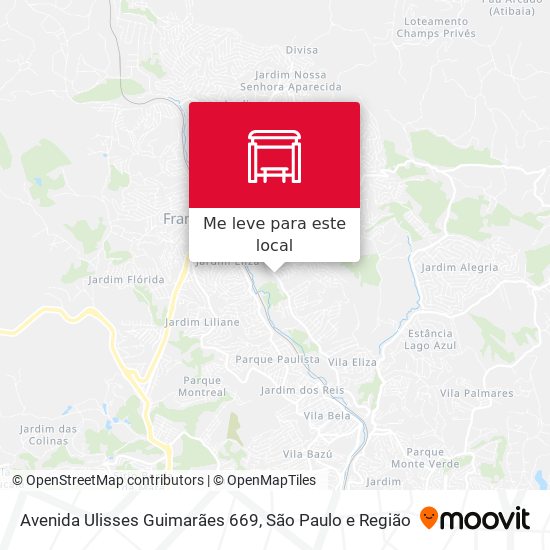 Avenida Ulisses Guimarães 669 mapa