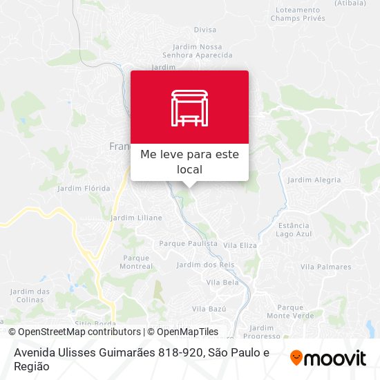 Avenida Ulisses Guimarães 818-920 mapa