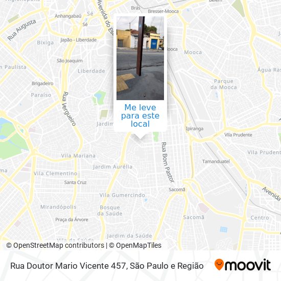 Rua Doutor Mario Vicente 457 mapa