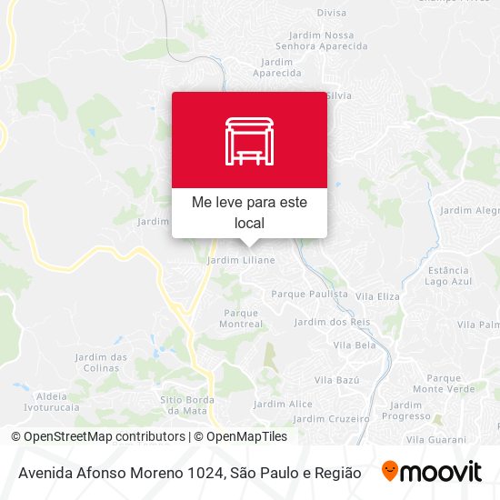 Avenida Afonso Moreno 1024 mapa