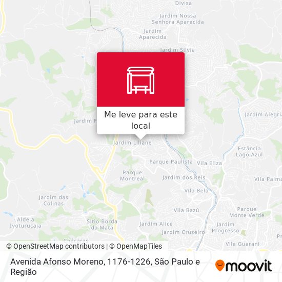 Avenida Afonso Moreno, 1176-1226 mapa