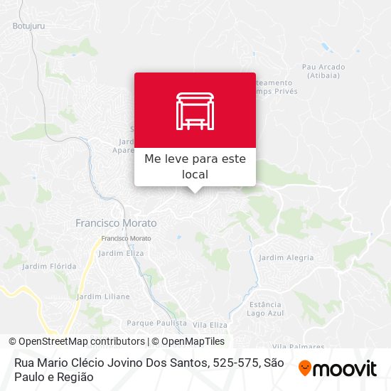 Rua Mario Clécio Jovino Dos Santos, 525-575 mapa