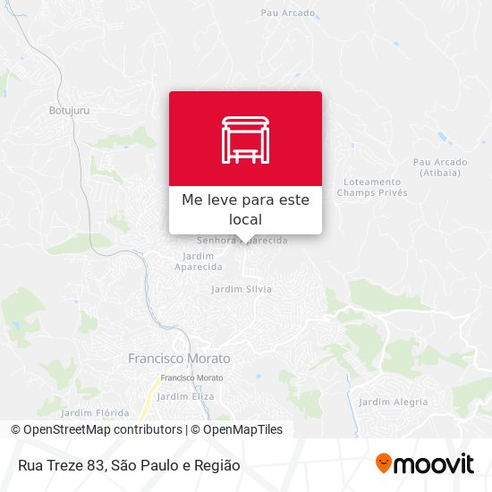 Rua Treze 83 mapa