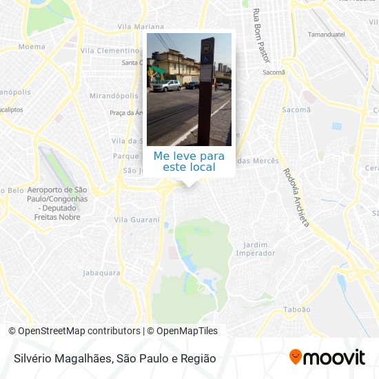 Silvério Magalhães mapa