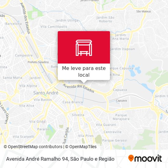 Avenida André Ramalho 94 mapa