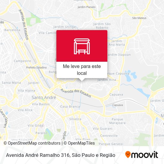 Avenida André Ramalho 316 mapa
