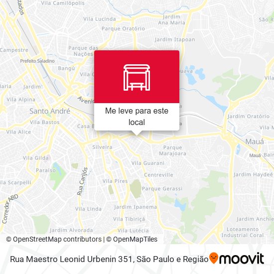 Rua Maestro Leonid Urbenin 351 mapa