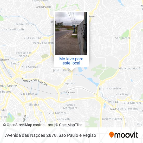 Avenida das Nações 2878 mapa