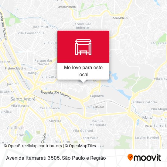 Avenida Itamarati 3505 mapa