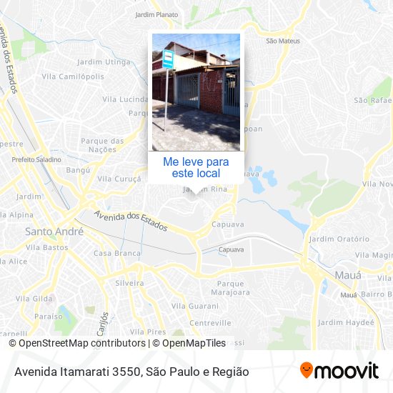 Avenida Itamarati 3550 mapa
