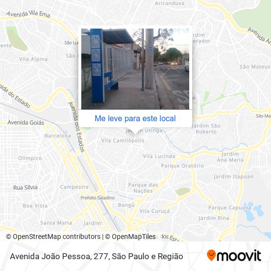 Avenida João Pessoa, 277 mapa