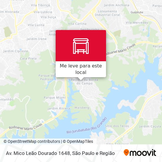 Av. Mico Leão Dourado 1648 mapa