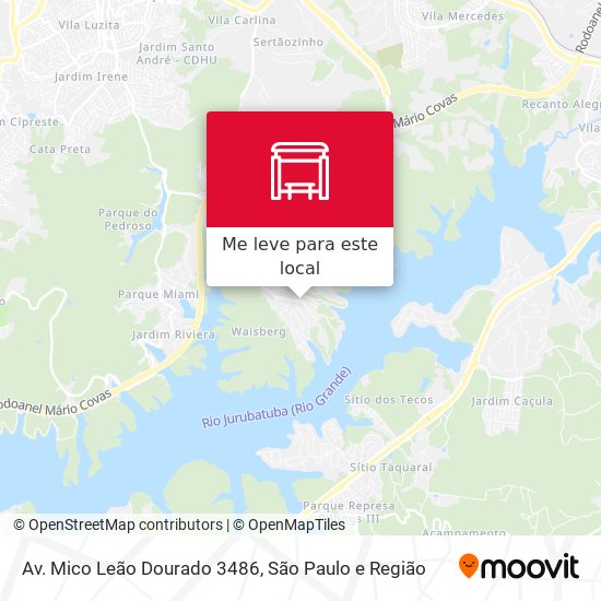 Av. Mico Leão Dourado 3486 mapa