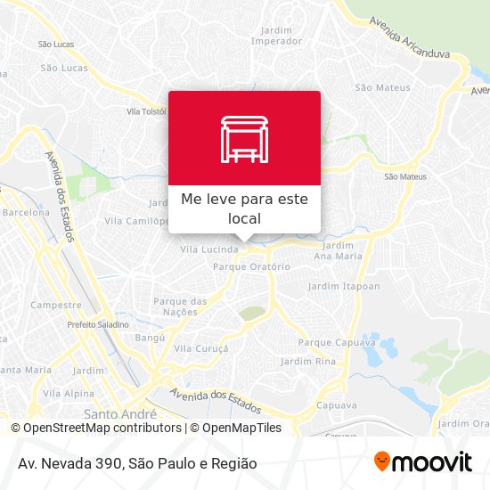 Av. Nevada 390 mapa