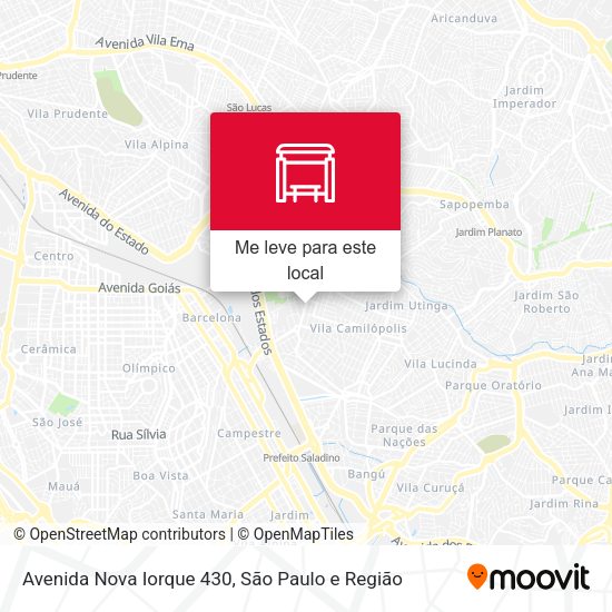 Avenida Nova Iorque 430 mapa