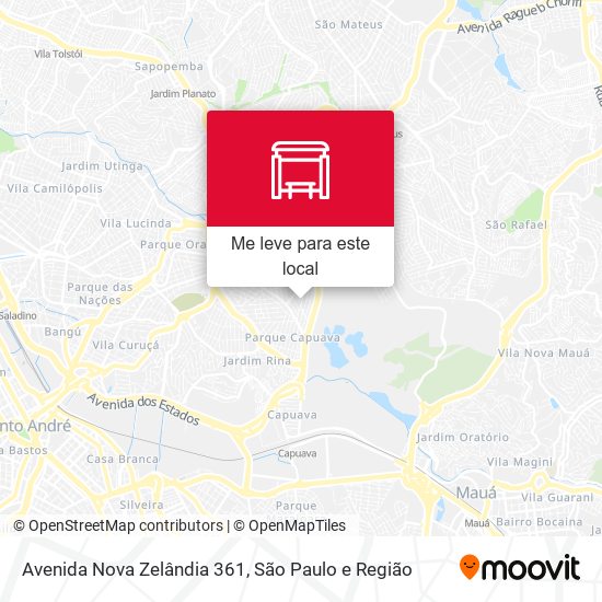 Av. Nova Zelândia 361 mapa