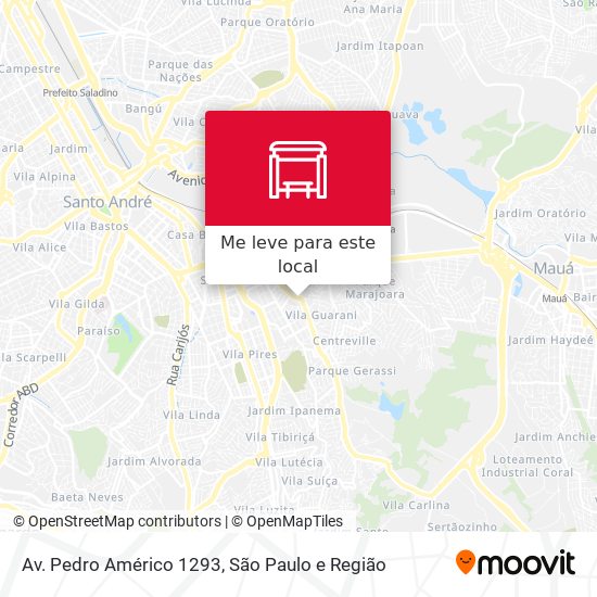 Av. Pedro Américo 1293 mapa