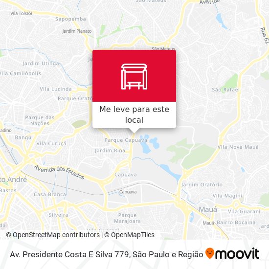 Av. Presidente Costa E Silva 779 mapa