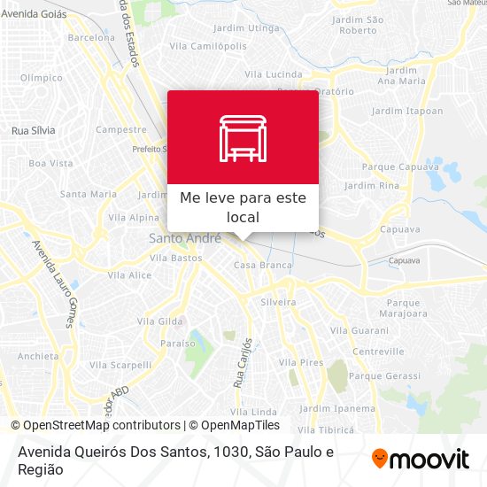 Avenida Queirós Dos Santos, 1030 mapa