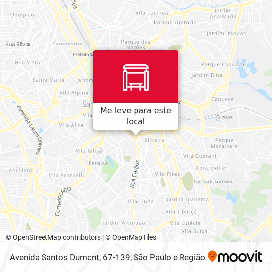 Avenida Santos Dumont, 67-139 mapa