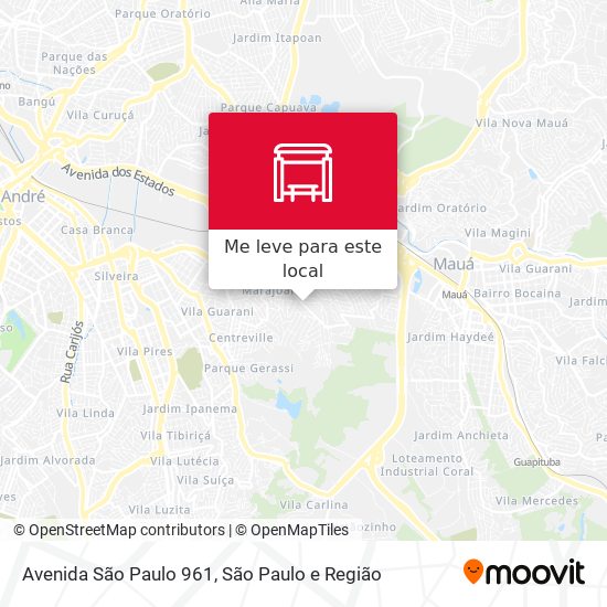 Avenida São Paulo 961 mapa