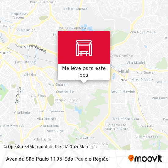Avenida São Paulo 1105 mapa