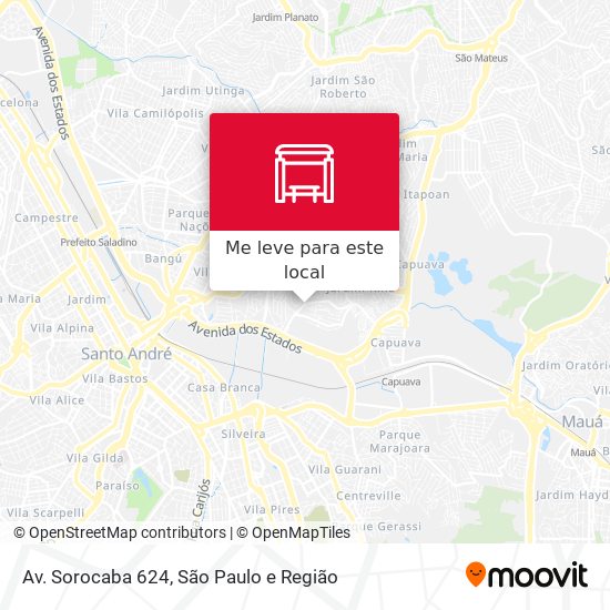 Av. Sorocaba 624 mapa