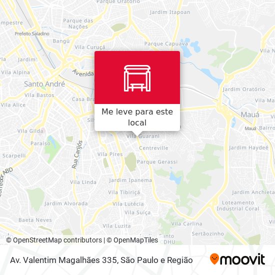 Av. Valentim Magalhães 335 mapa