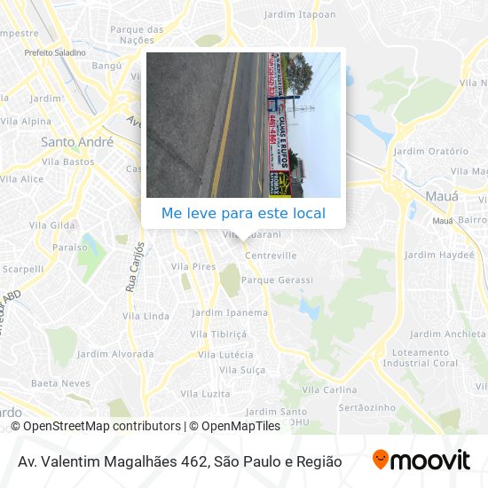 Av. Valentim Magalhães 462 mapa